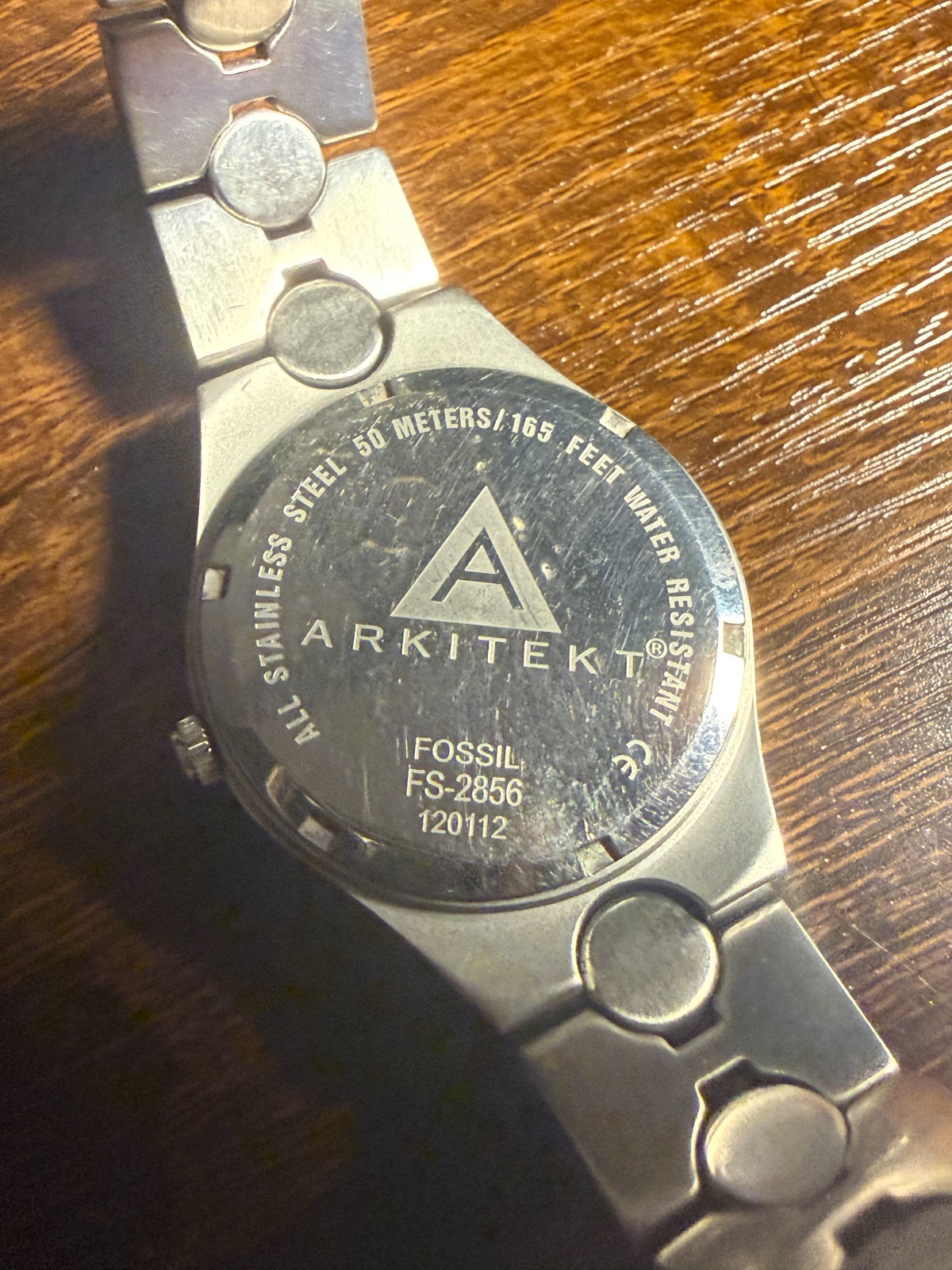 Fossil ARKITEKT Men’s Watch FS-2856 Stainless Steel