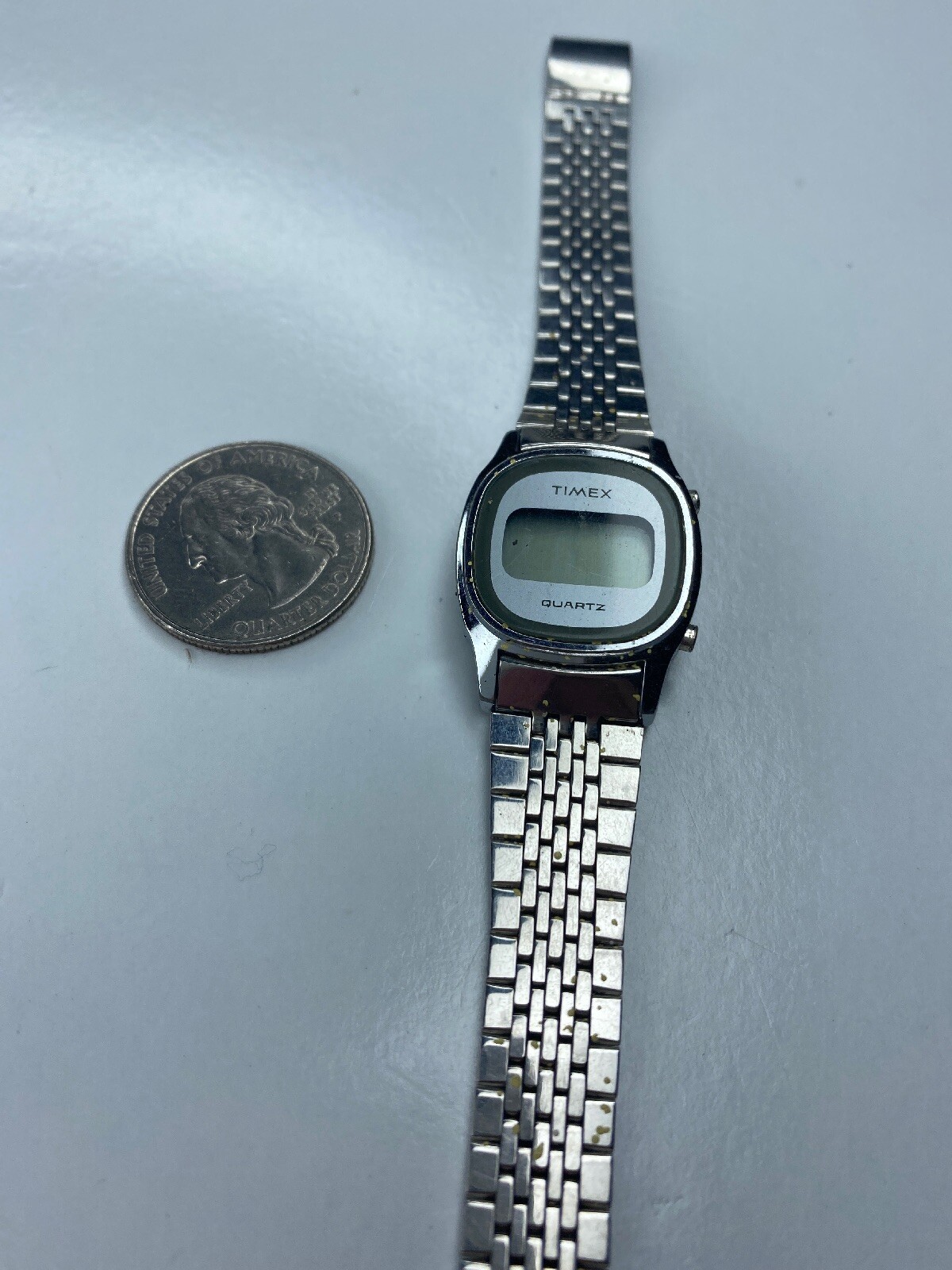E Timex L Cell Philippines Stainless Ladies LCD Untested