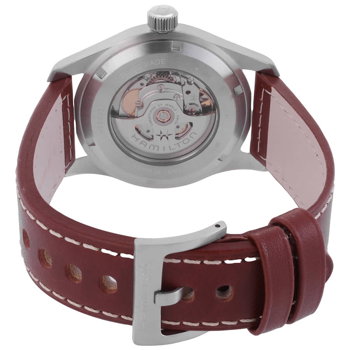 Hamilton Khaki Field Automatic Green Dial Watch H70605560