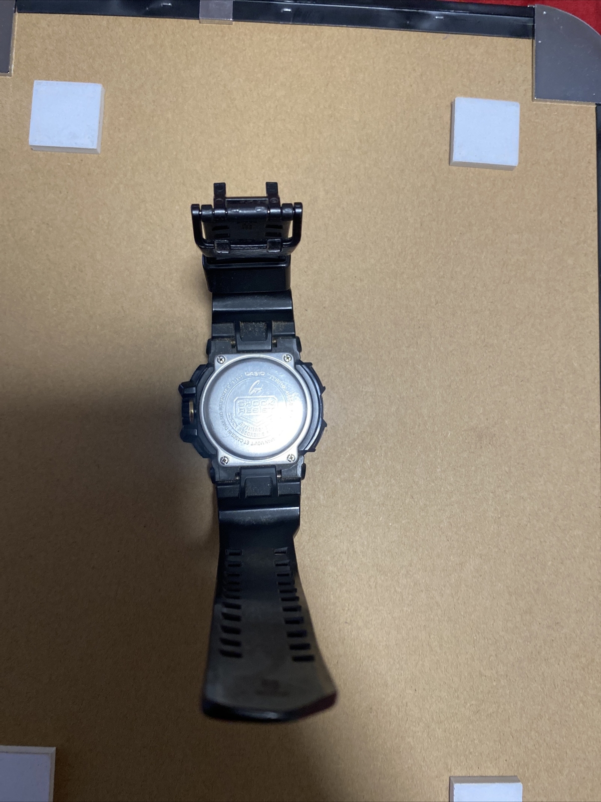 Casio G-SHOCK 51.2mm Black Resin Case with Black Resin Buckle Men’s…