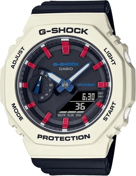 [New] Casio G-Shock GMA-S2100WT-7A2JF Red Blue White Tricolor Mid Size