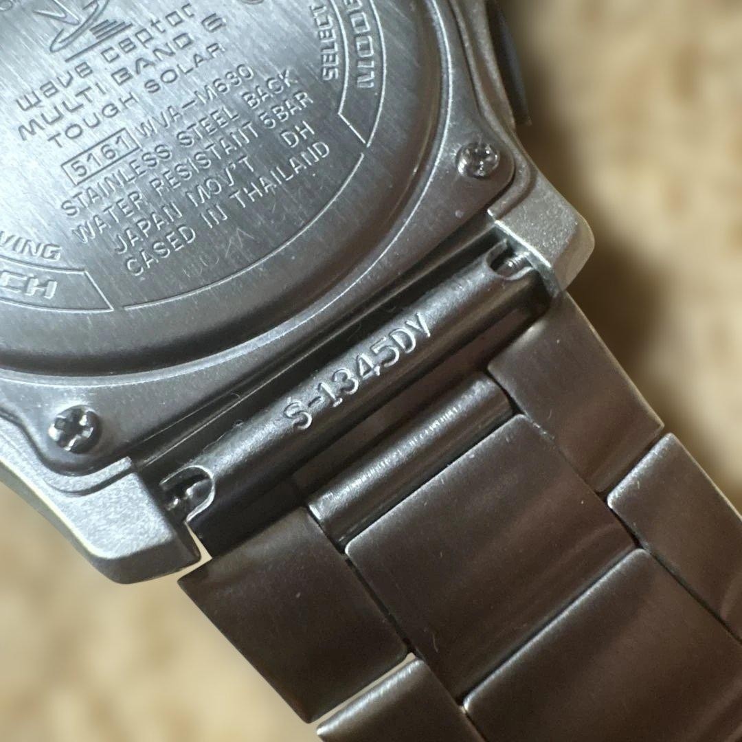 CASIO Wave Ceptor WVA-M630 Radio-Controlled Solar Watch From Japan