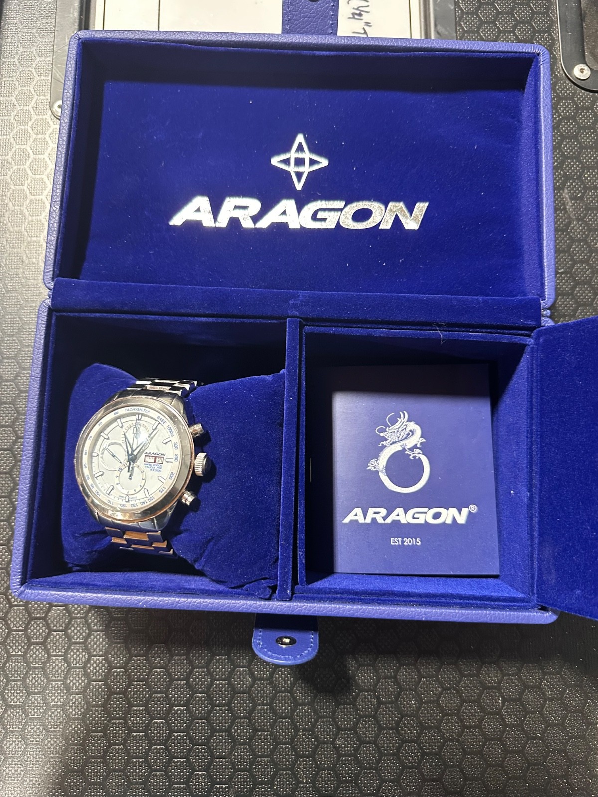 Aragon Limited Edition 32/50 Swiss Valjoux 7750 Automatic Chronograph Watch