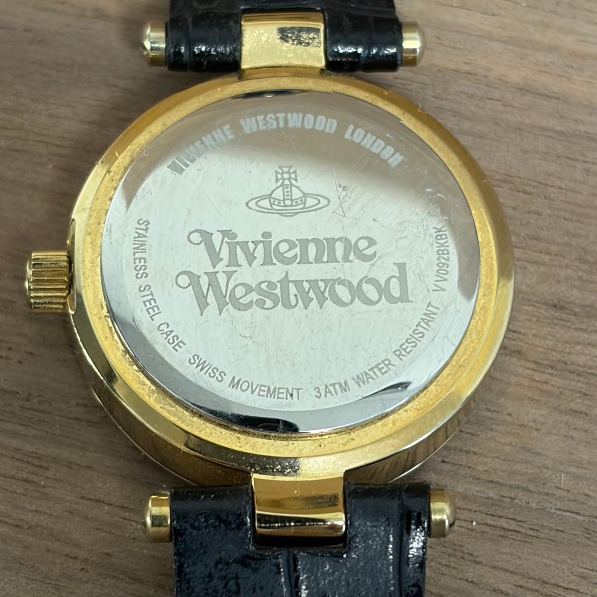 Excellent condition Vivienne Westwood wristwatch VV092BKBK