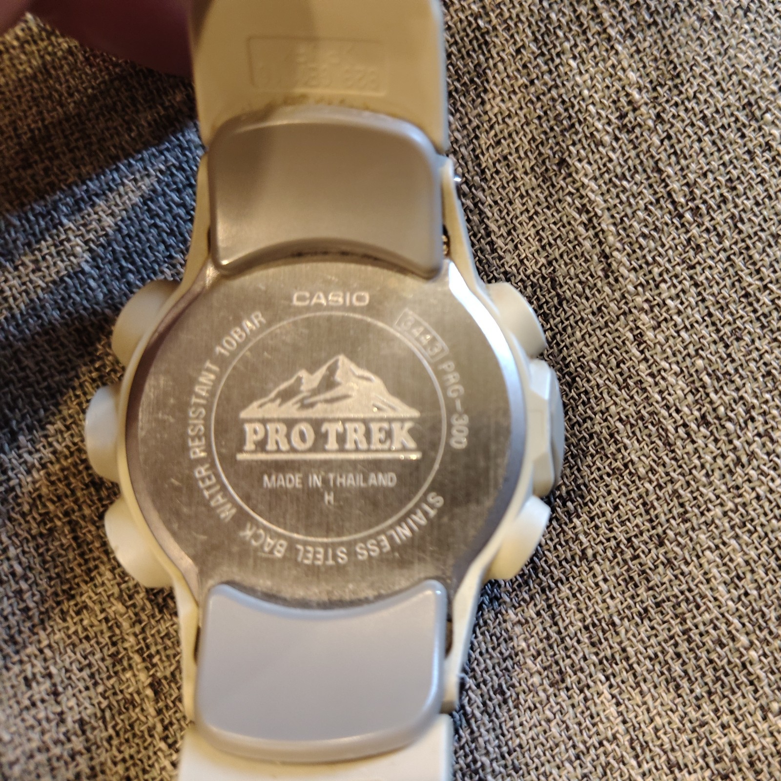 Casio Pro Trek 3443 PRG-300 Triple Sensor Watch Solar Power Tan