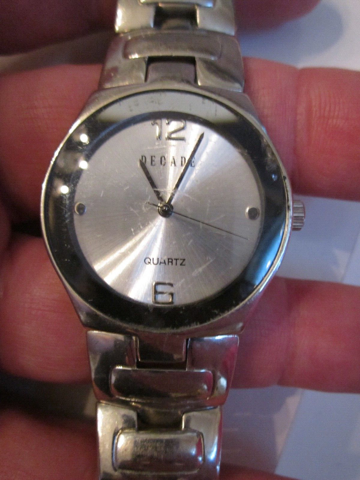 DECADE STAINLESS STEEL WATCH QUARTZ – BBA-23
