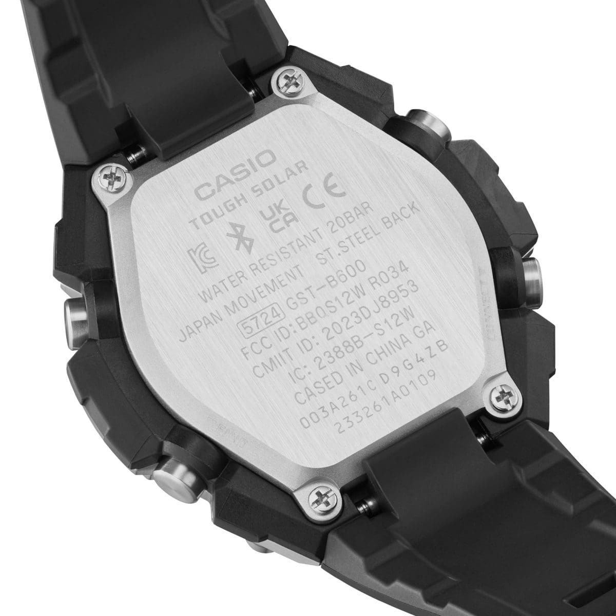 Casio G-SHOCK G-STEEL GST-B600-1AJF Solar Bluetooth Multi-Band Japan Import