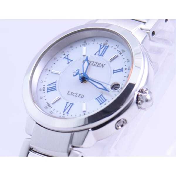 Citizen Exceed ES9320-52W Eco-Drive Analog Watch Women Titania Happy Flight