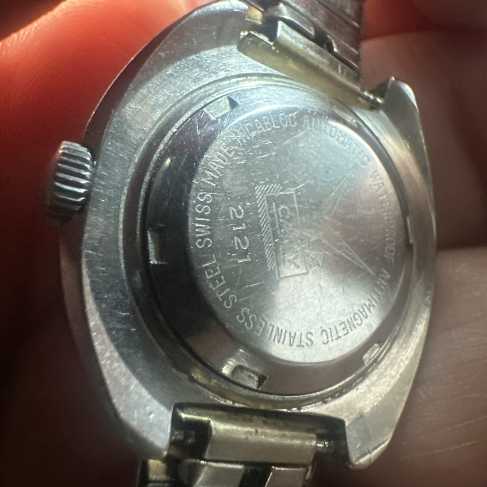VTG Camy Super Automatic Geneve Montego Swiss Ladies Watch 29mm Need Servicing