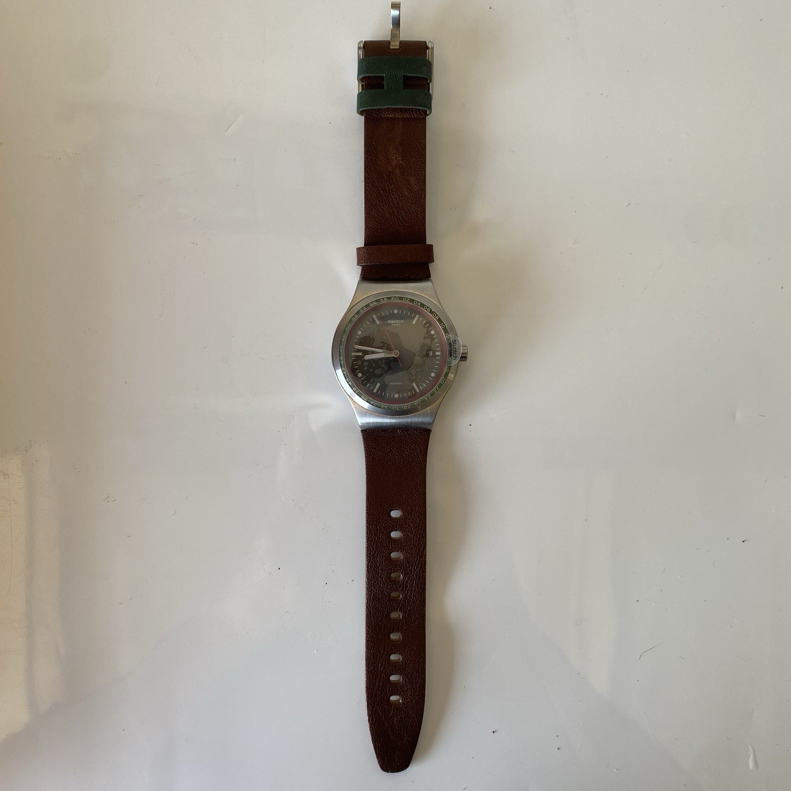 Swatch x Hackett London Sistem51 Irony Auto LE 548/1983 NIB SUTZ405S Box