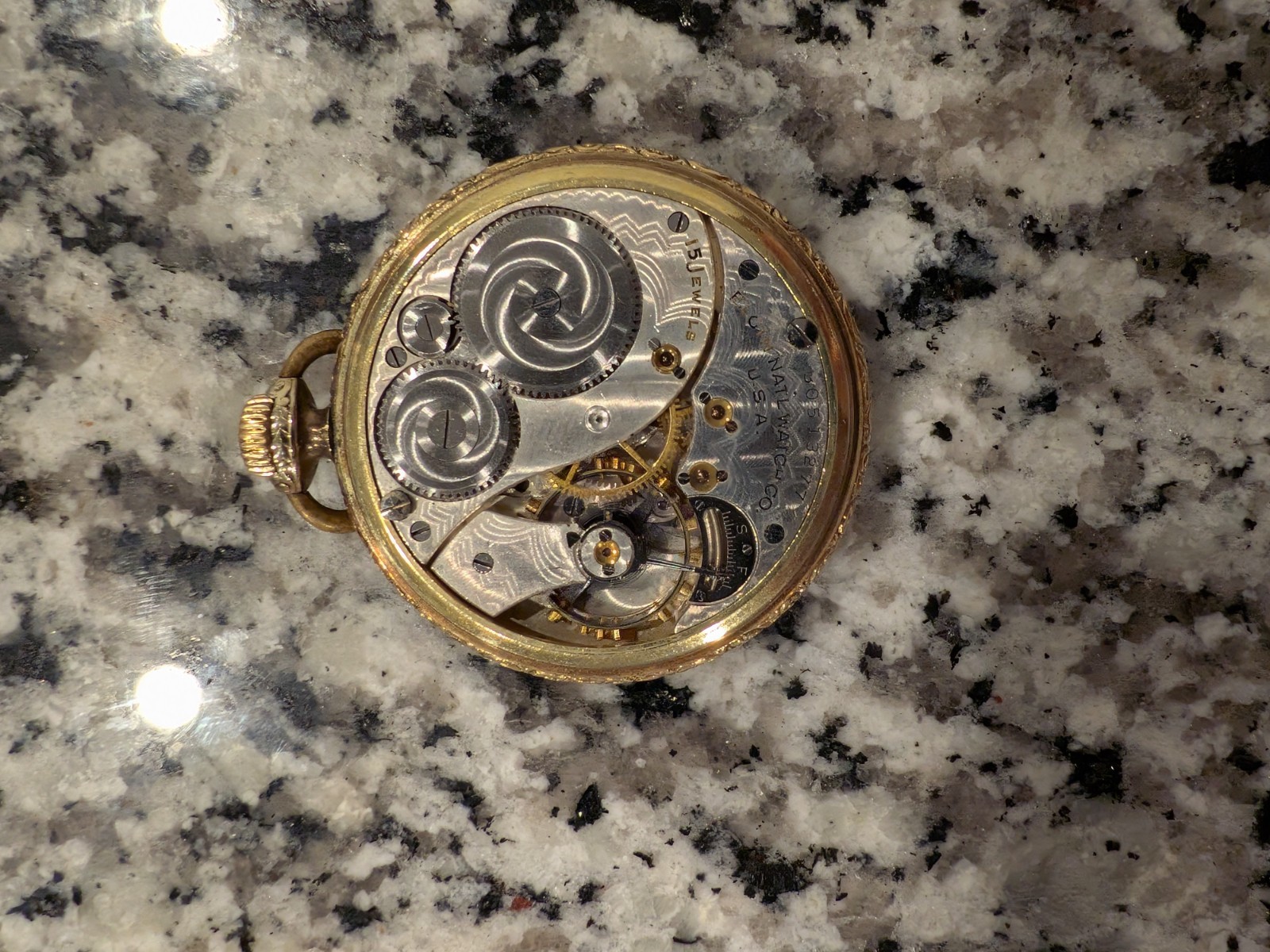 Vintage 1927 Elgin Pocket Watch – Working 15-Jewel – Illinois Tivoli Gold Filled