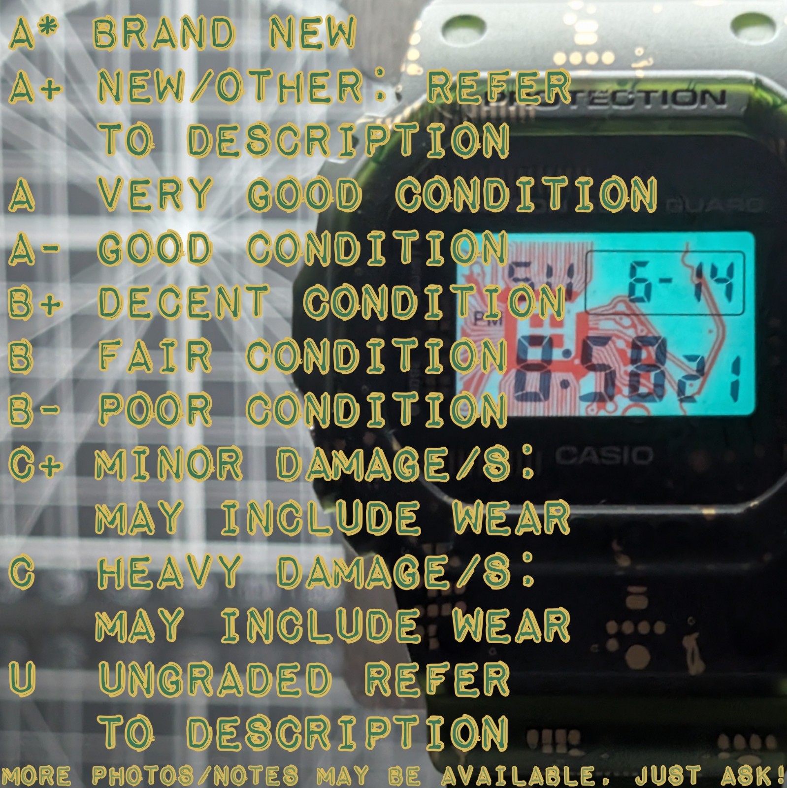 Casio G-Shock CIRCUIT CAMO DWE-5600 Green Gold Square Value Pack DWE-5600CC-3