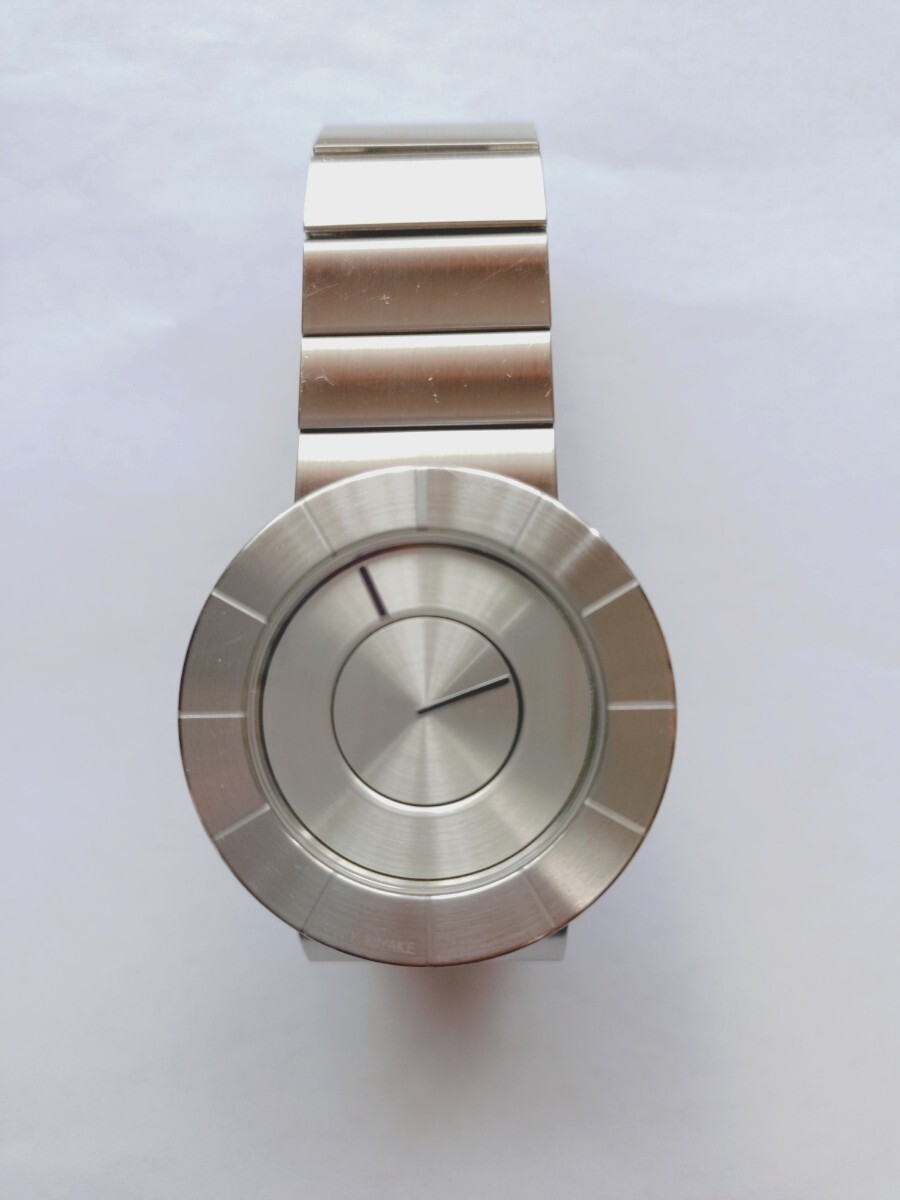 ISSEY MIYAKE TO Tio Yoshioka Tokujin design NY0N001 Silver Men Watch New in Box