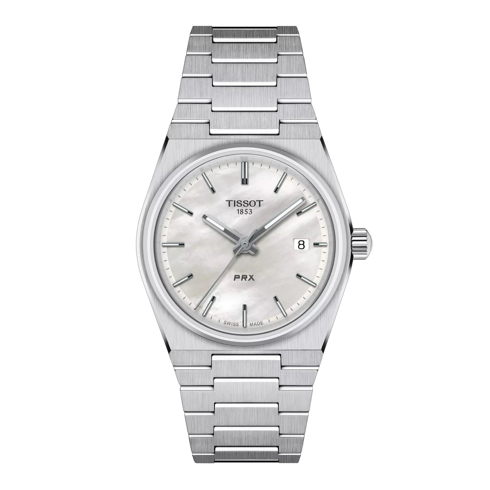 Tissot PRX Quartz Mother of Pearl 35mm Watch w/ Box and Papers (Barely Used)
