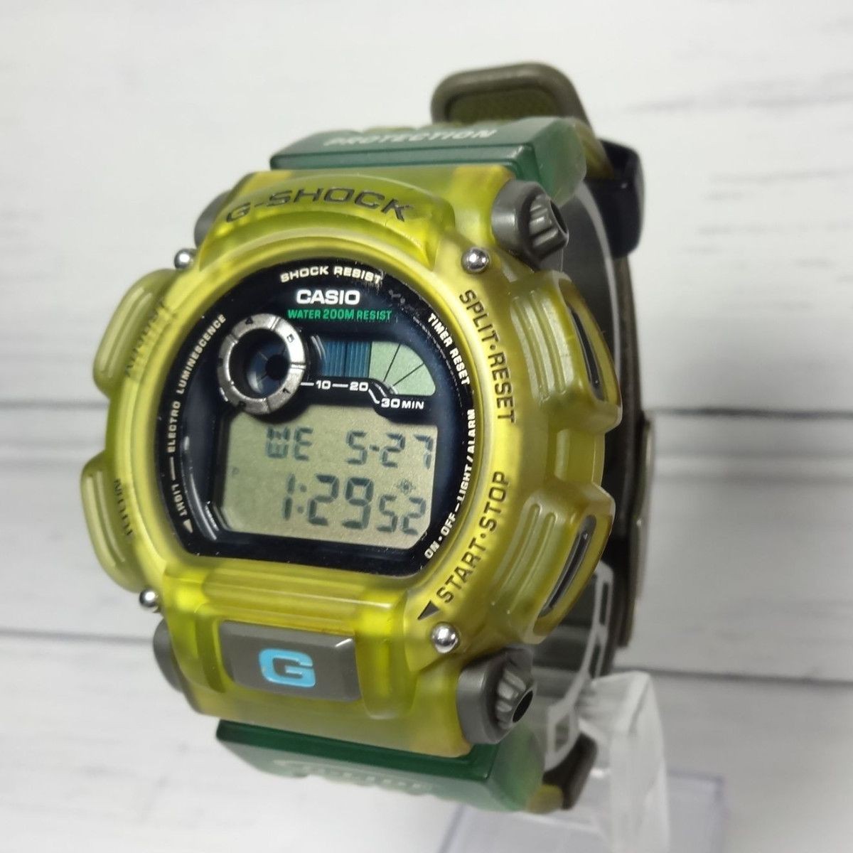 Skeleton G SHOCK G LIDE DW 9000 New Battery Working Condition