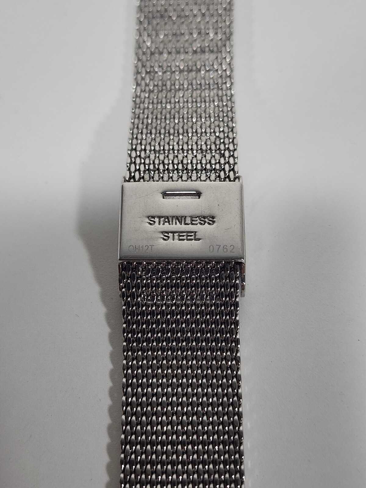 Coach ~ Women’s Silver & Rose Gold Tone Logo Dial Mesh Band Wrist Watch ~ NWOB