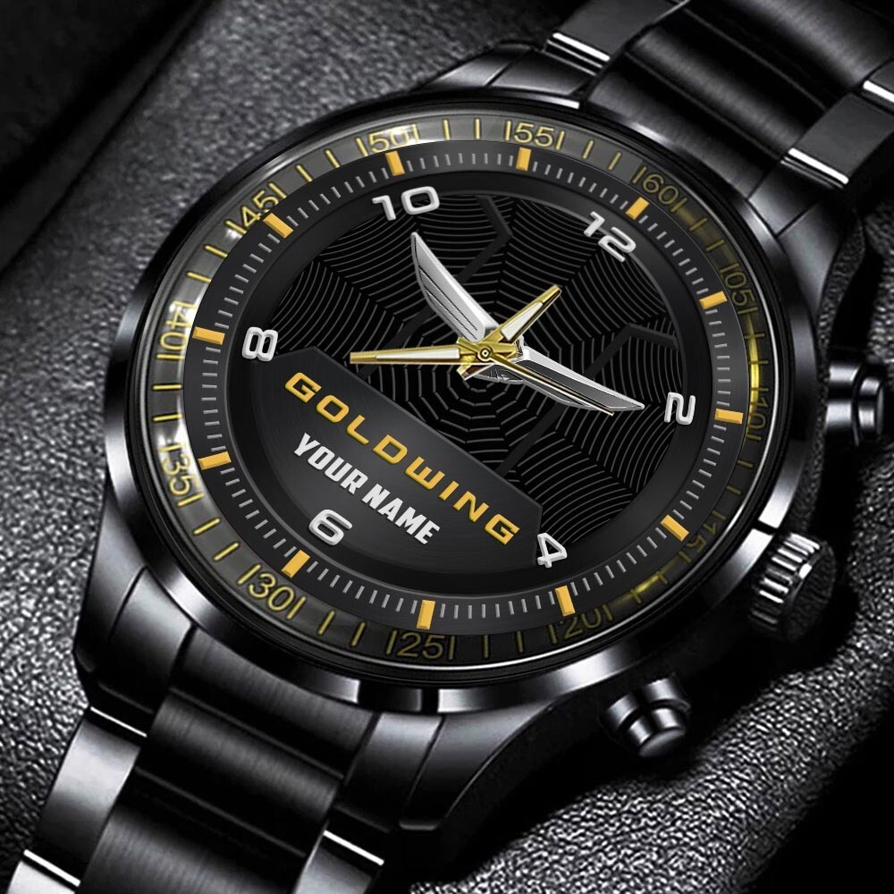 Ho.n.da gold.wing Stainless Steel Watch