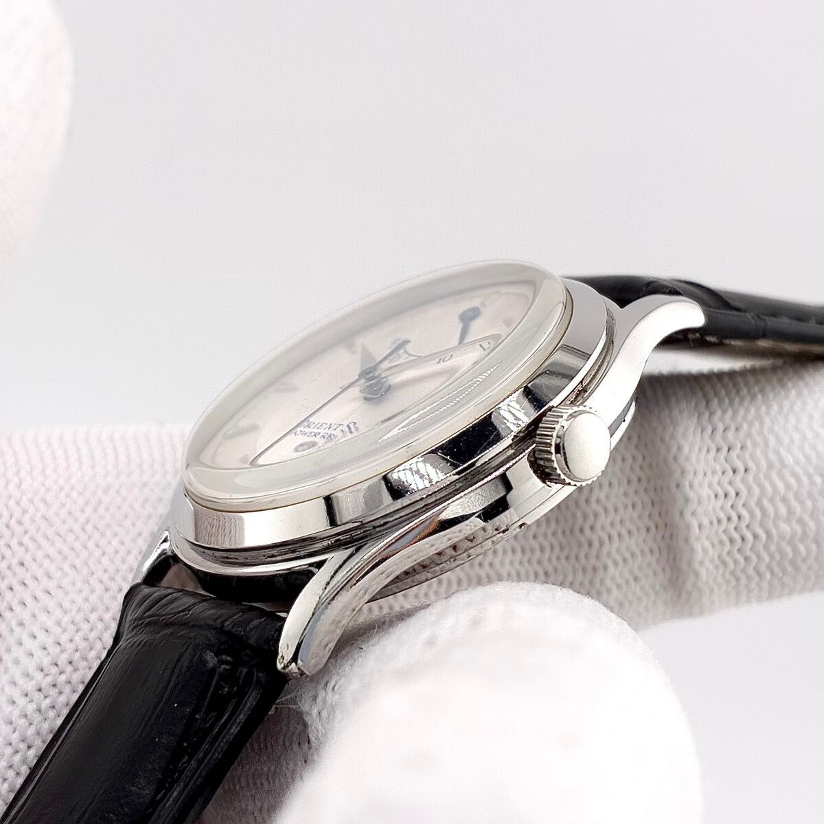 Orient Star Power Reserve Automatic EW00-C1 Silver Dial Men’s Watch Japan