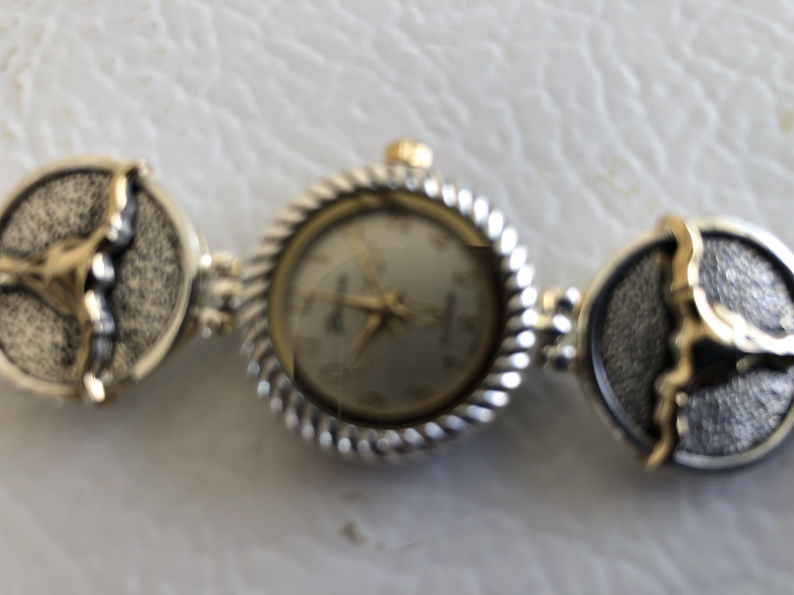 Longhorn Rodeo Womens Wrist Watch – Geneva Platinum