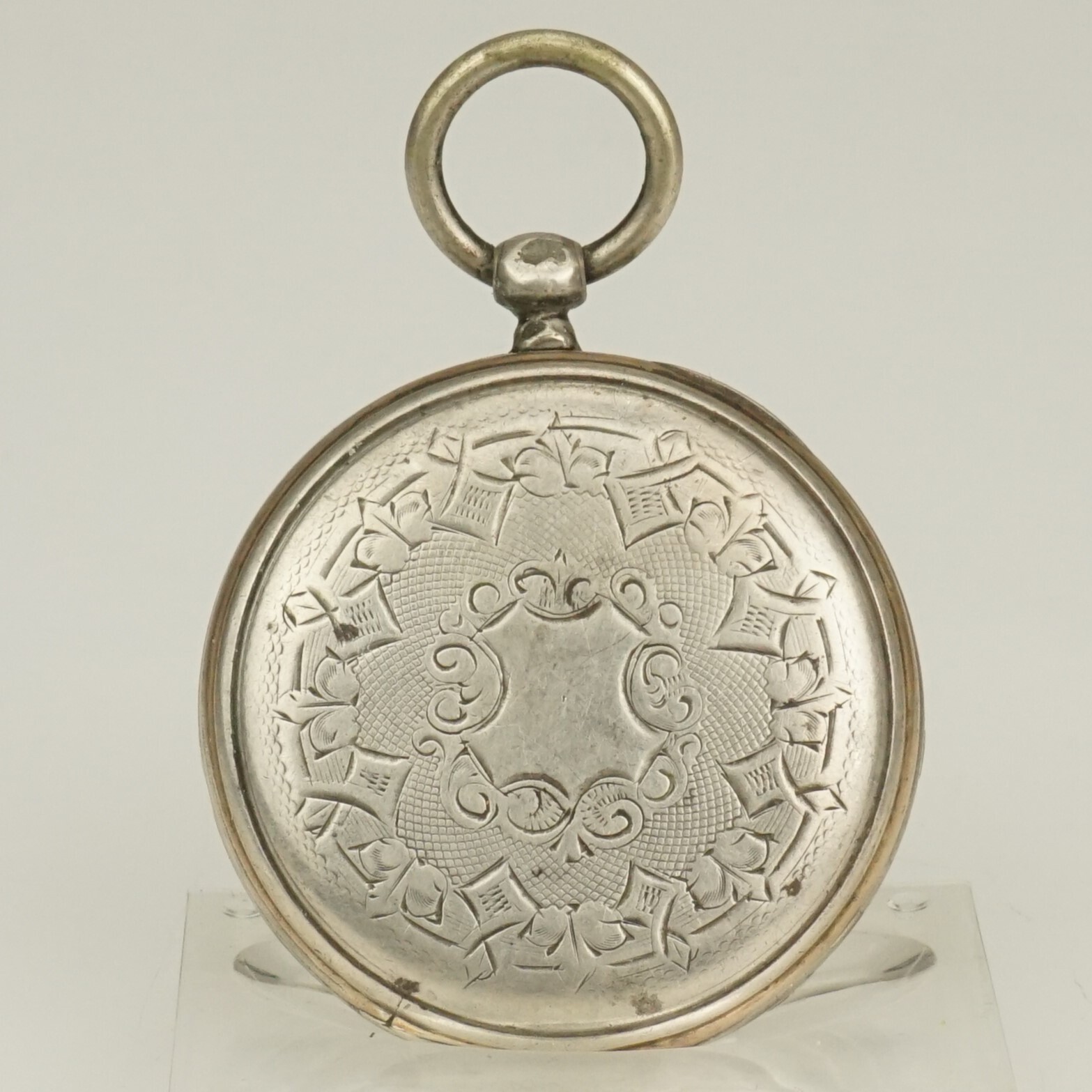 Rare! Antique Silver Pocket Watch Men’s no fusee duplex chronometer repeater RAR