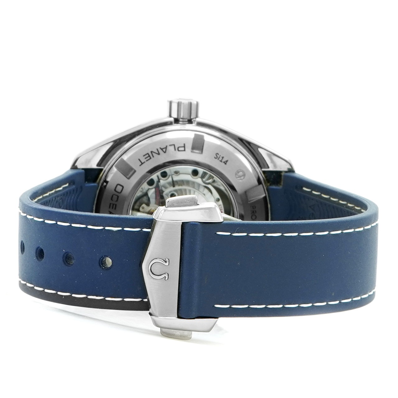 Omega Watch Planet Ocean 600M Seamaster – Inventory 8091 Titanium 38mm Rubber
