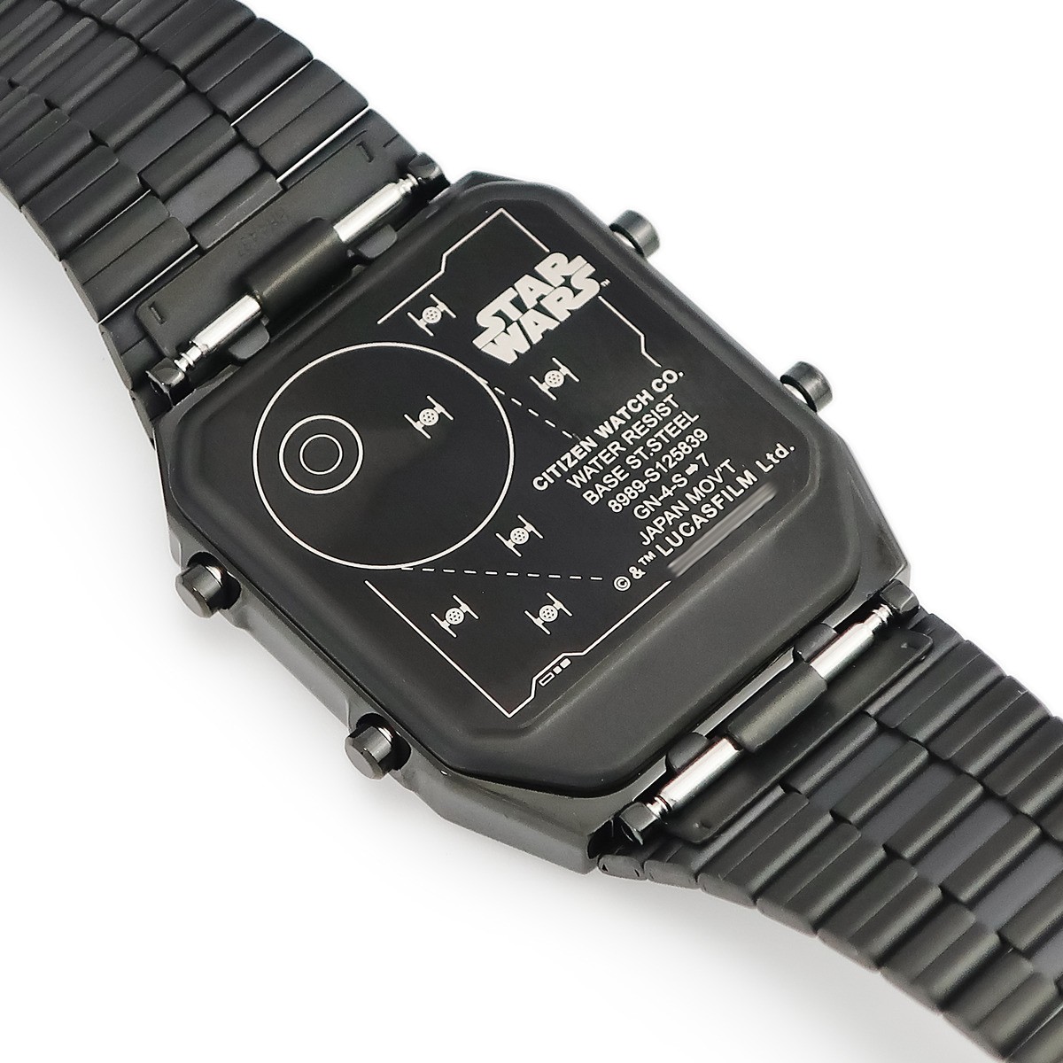 Citizen Ana Digi Temp Trench Run JG2109 50W Star Wars Collaboration Day Date Qua