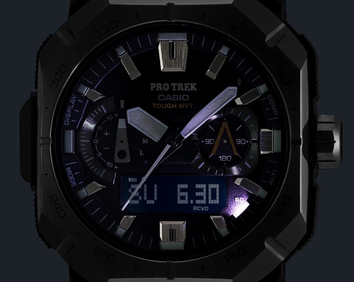 CASIO PRO TREK PRW-B1000-5JF Climber Line Radio Solar Analog Digital Men Watch