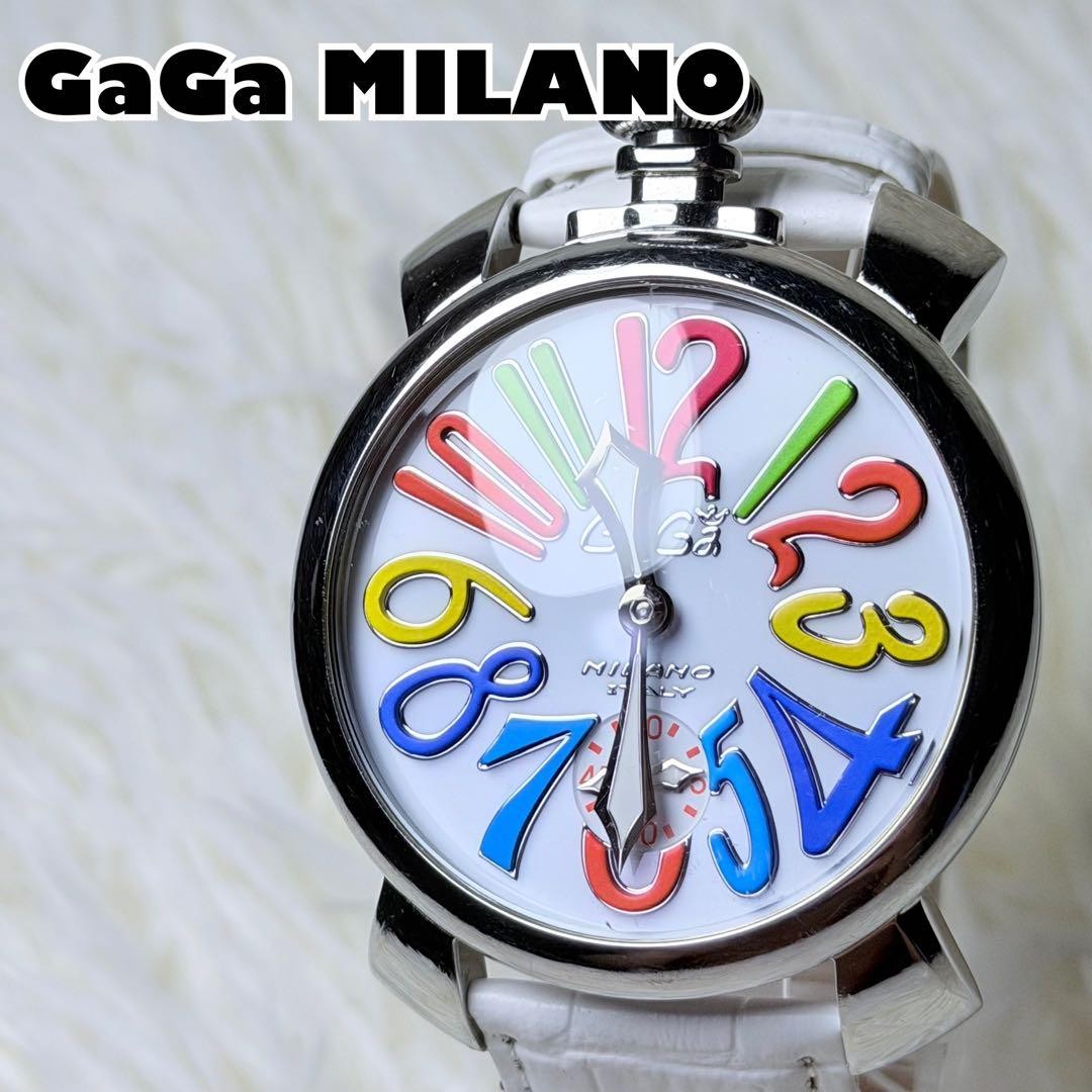 GaGa MILANO Manuale 48 Men’s Hand-Winding Watch Used
