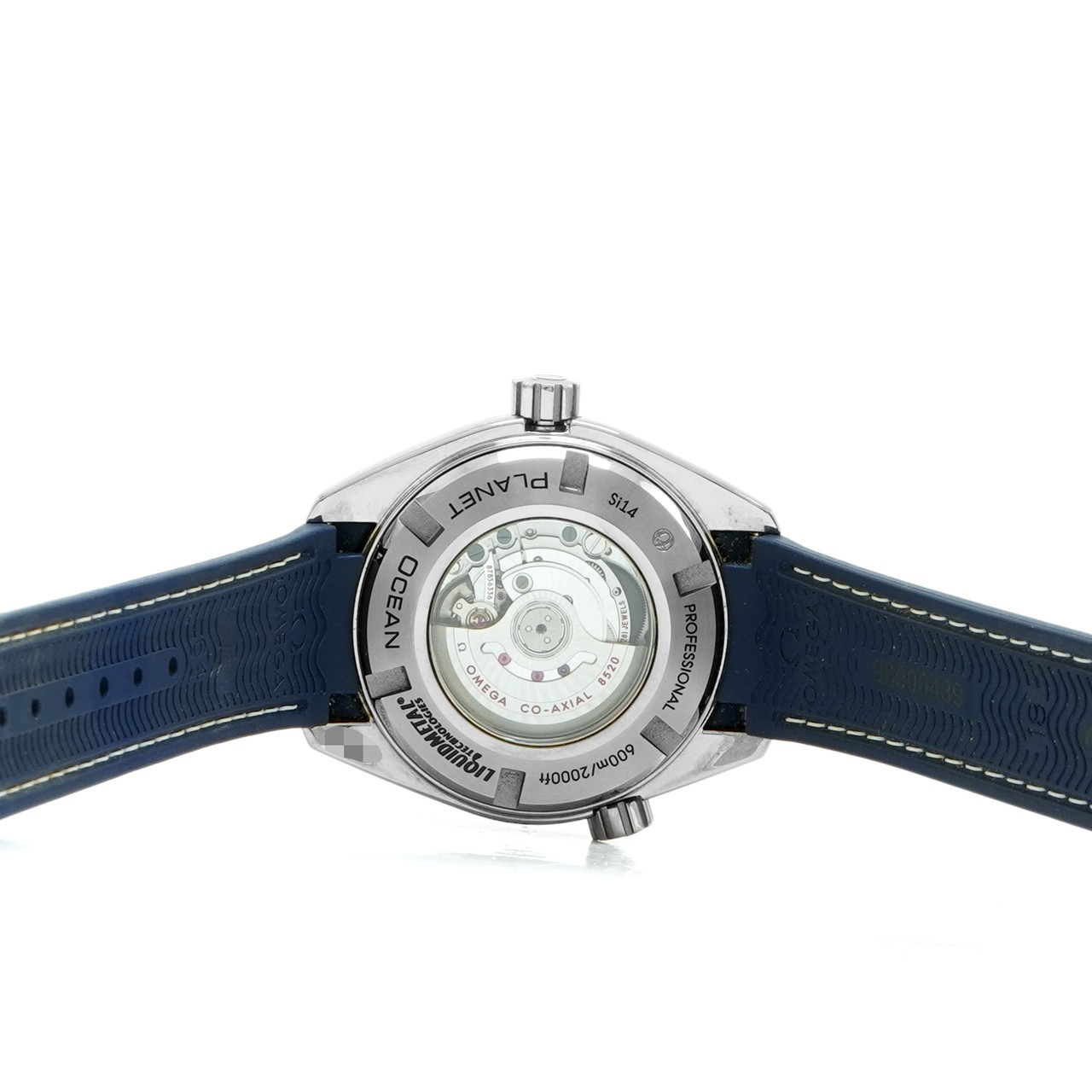 Omega Watch Planet Ocean 600M Seamaster – Inventory 8091 Titanium 38mm Rubber
