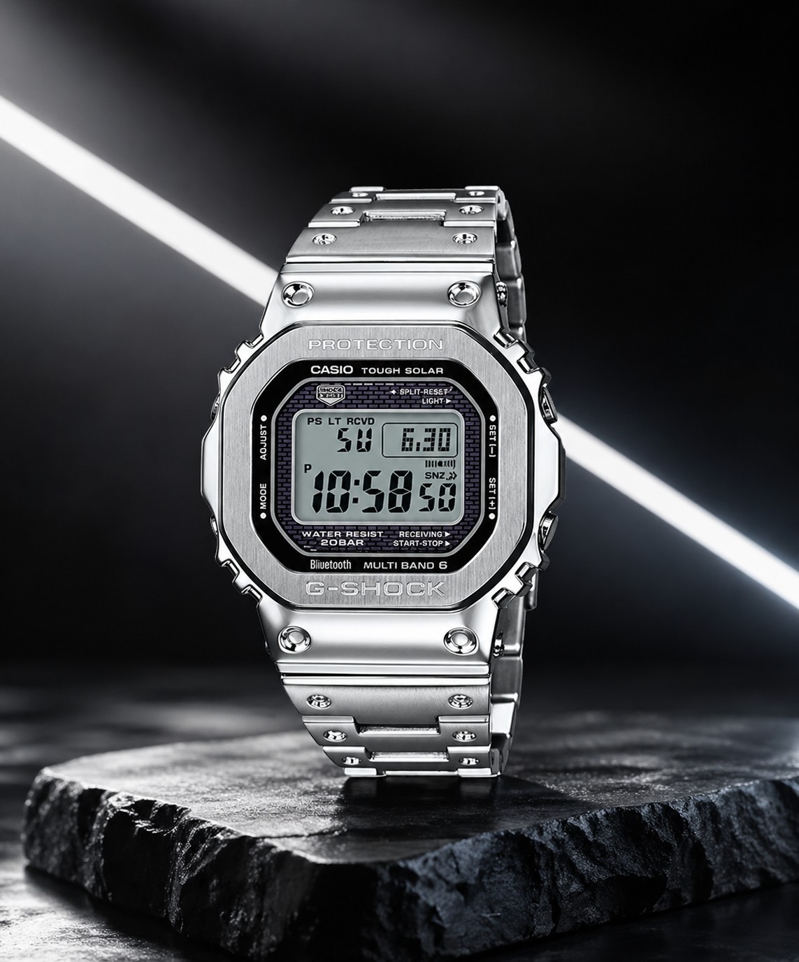 G-Shock GMW-B5000D-1ER All Metal Square Watch Brand New