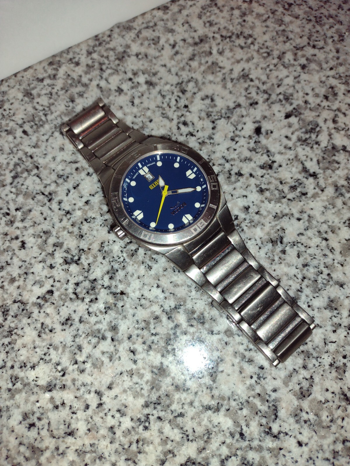 Men`s Boccia Watch. Model # 3529-02 (Battery Needed).