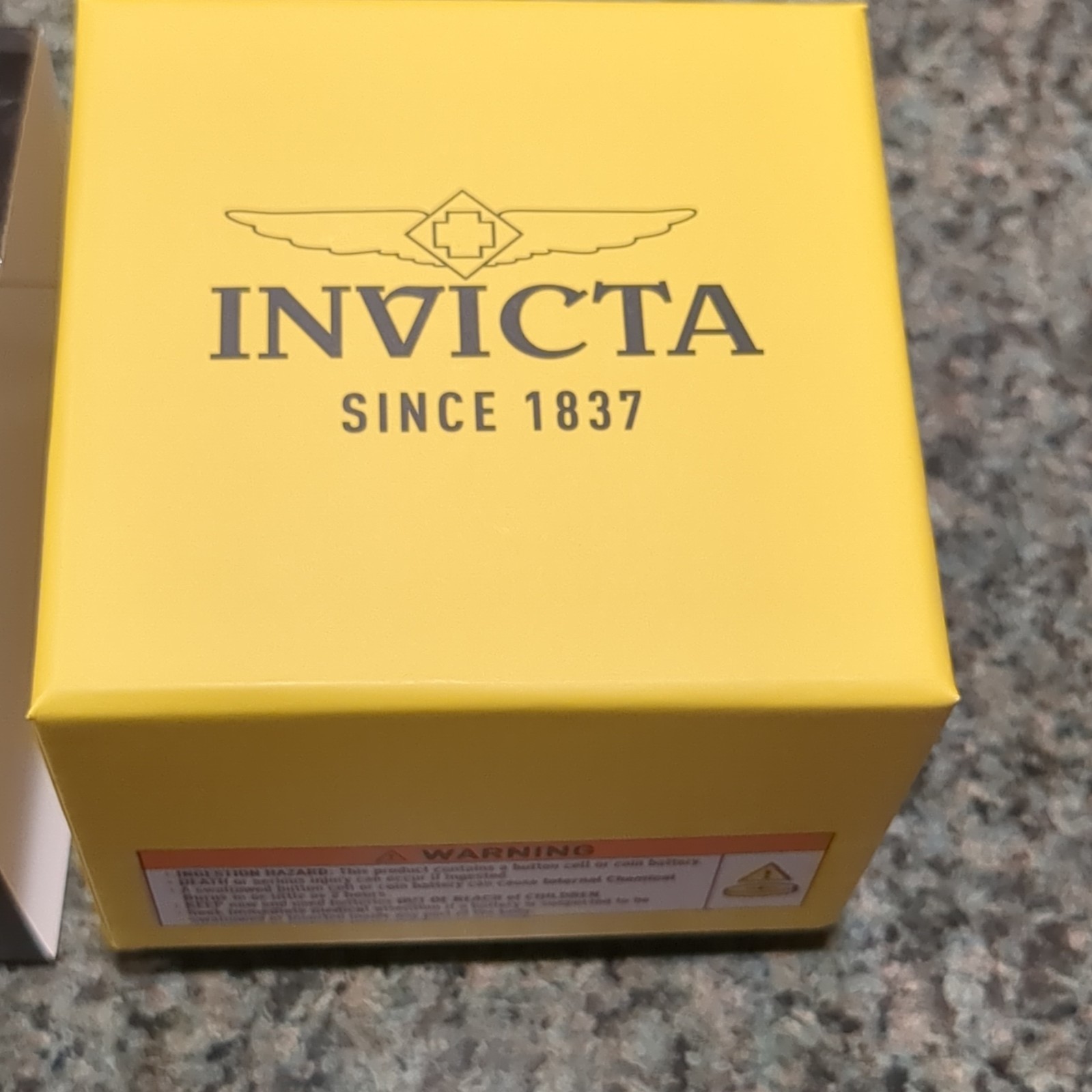 Invicta Specialty Rowan Quartz 40mm Black Dial Gold Tone Bracelet w/ Box 69475