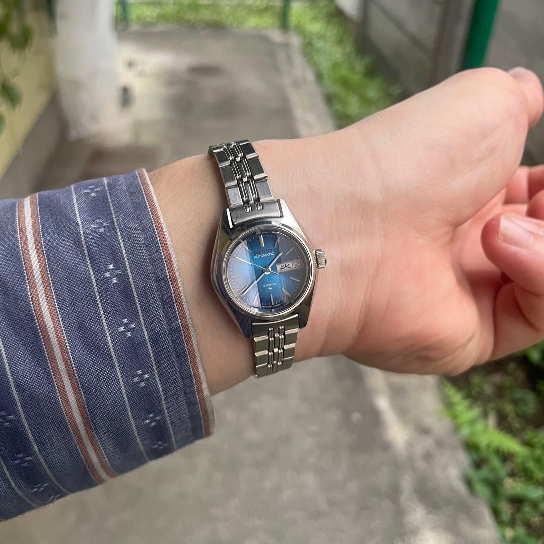 [Working] SEIKO Automatic Wristwatch, 1974 Model, Sapphire Glass