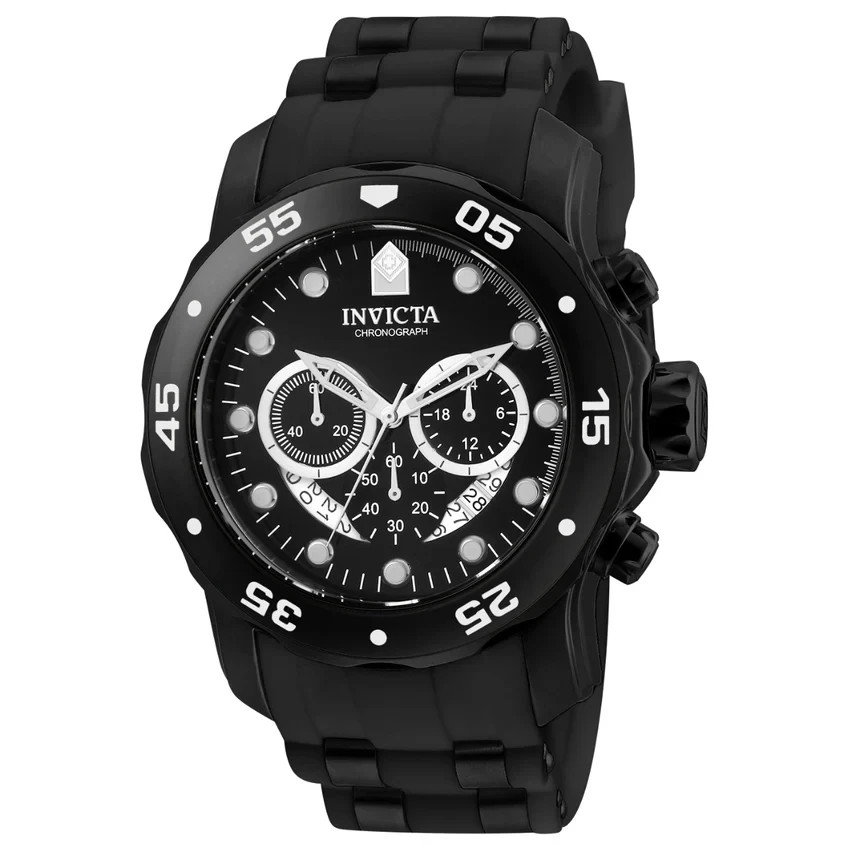 Invicta Pro Diver SCUBA Men’s Watch – 48mm. Black (6986)