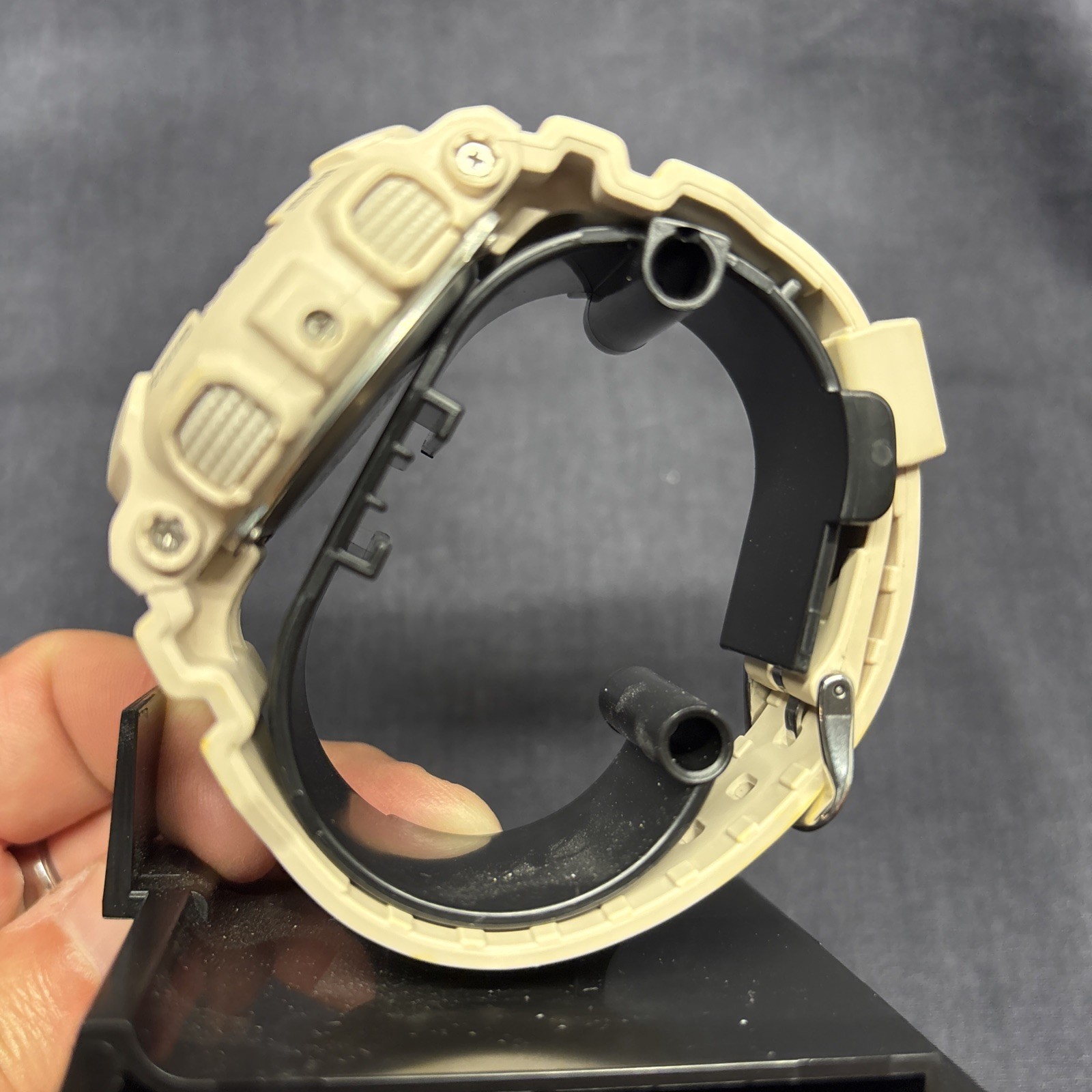 Casio G-Shock GMA-S120MF-7A2 50 mm Quartz Ana-Digi White Rose Gold