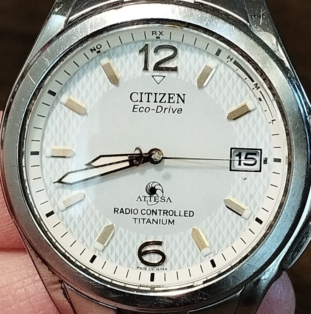 Citizen Attesa MTRS707 Solar-Powered Titanium
