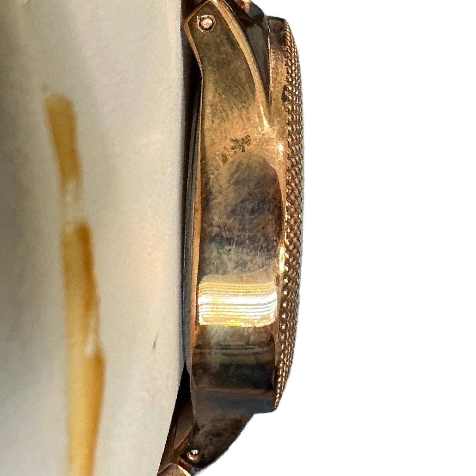 Elgin Studio Rose Gold Fold Over Clasp Analog Swarovski Crystal Watch NEW in Box