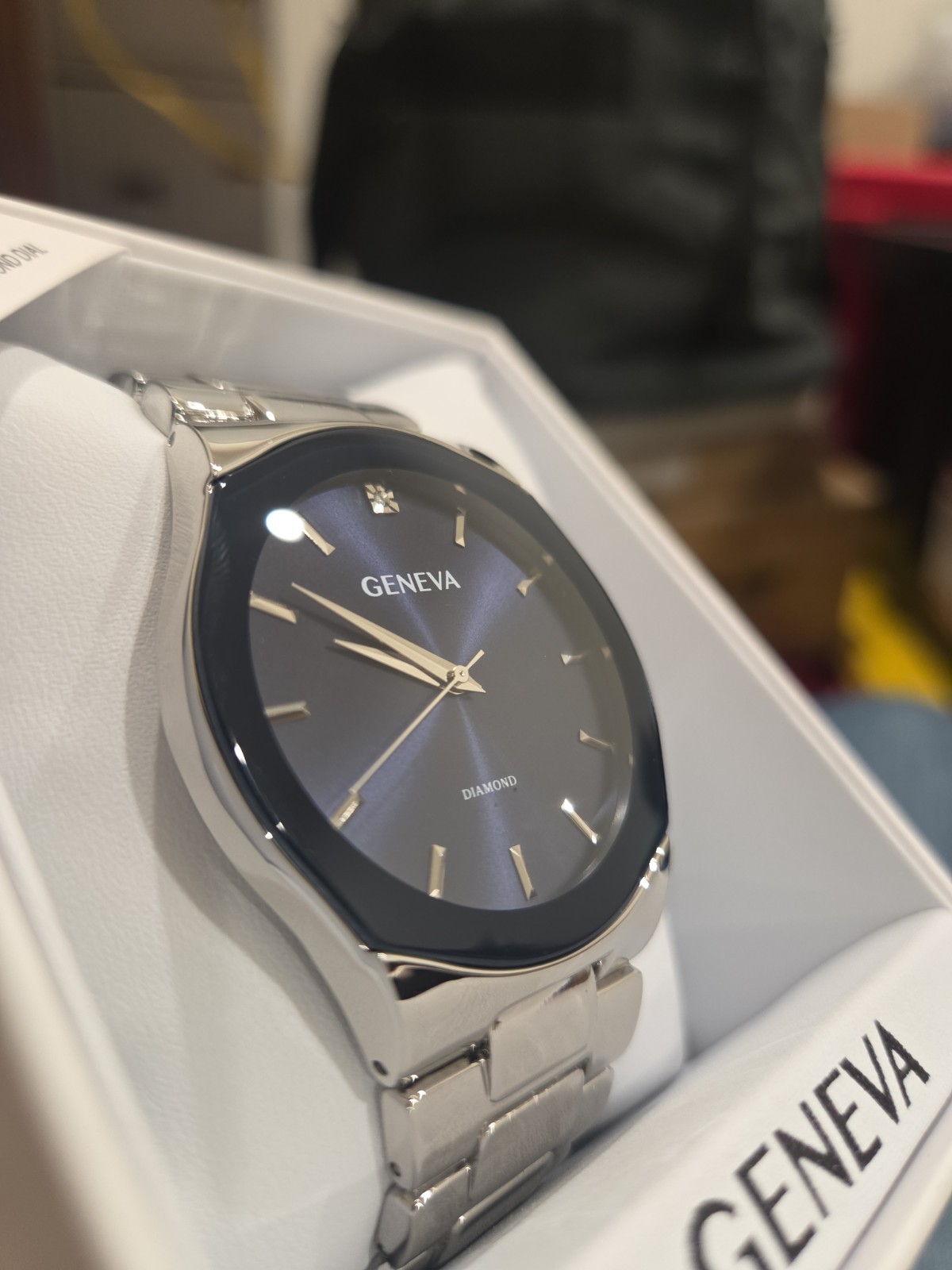 geneva Diamond watch men