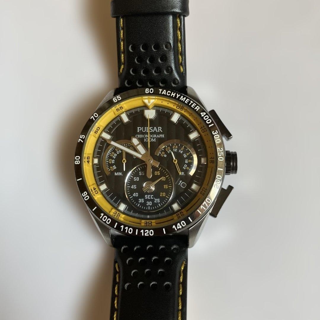 SEIKO PULSAR Chronograph VK63 X001 Wristwatch