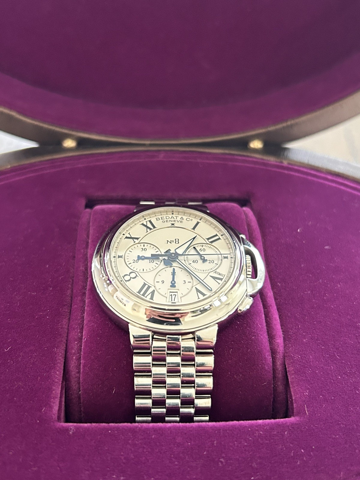 Bedat & Co Date Ref. 830 41.5mm Automatic Chronograph #W280942-1