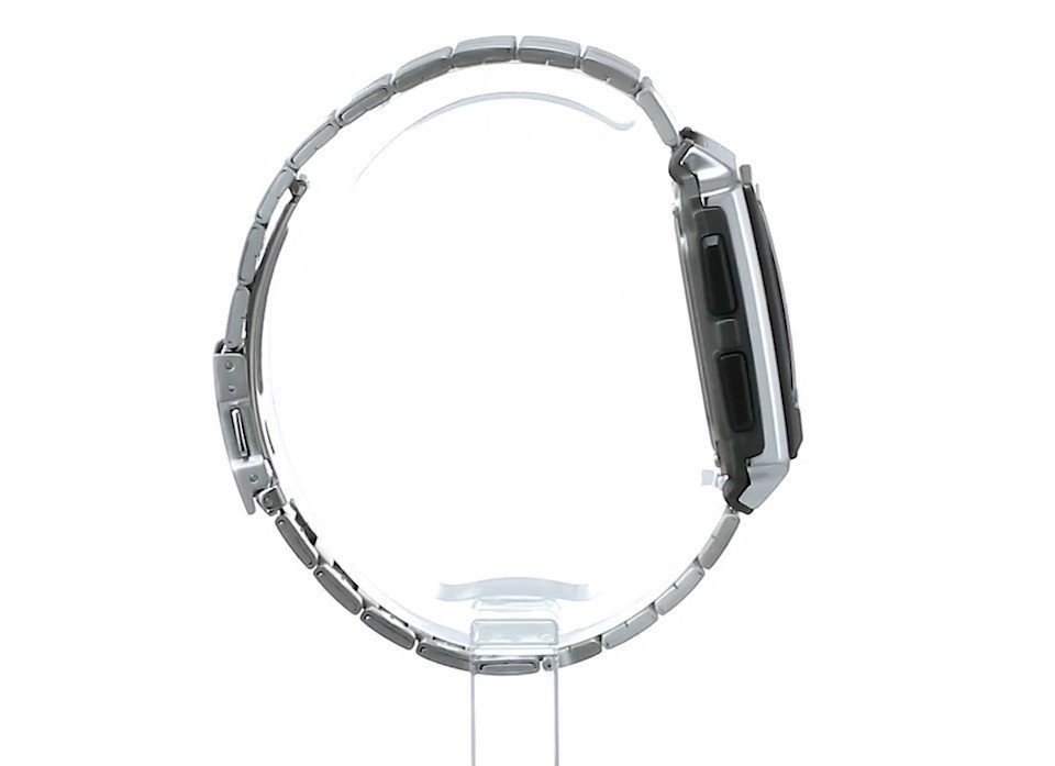 CASIO WV-59RD-1AJF Wave Ceptor Radio Solar Silver Metal Digital Watch Japan New