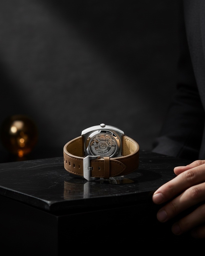Seagull Automatic Skeleton Watch Tonneau Luminous Mechanical Watch 849.27.6094K