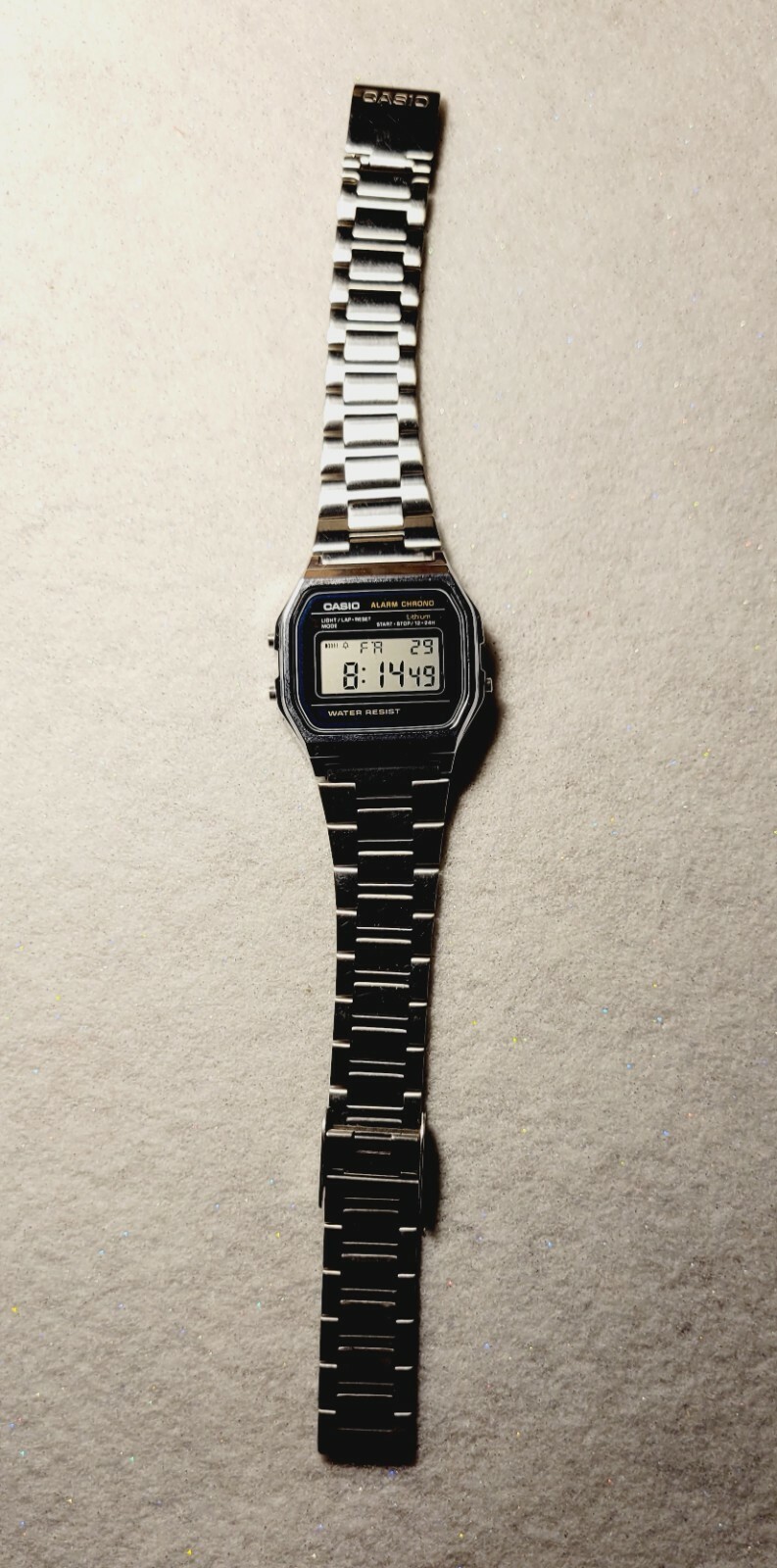 Casio Classic A158WA-1DF Wrist Watch for Men – Silver