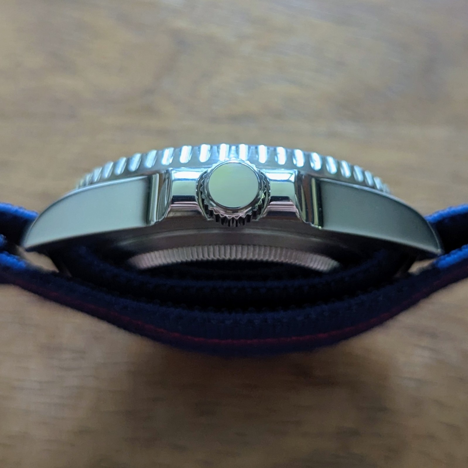 Custom 40mm Polar Pepsi Automatic Watch
