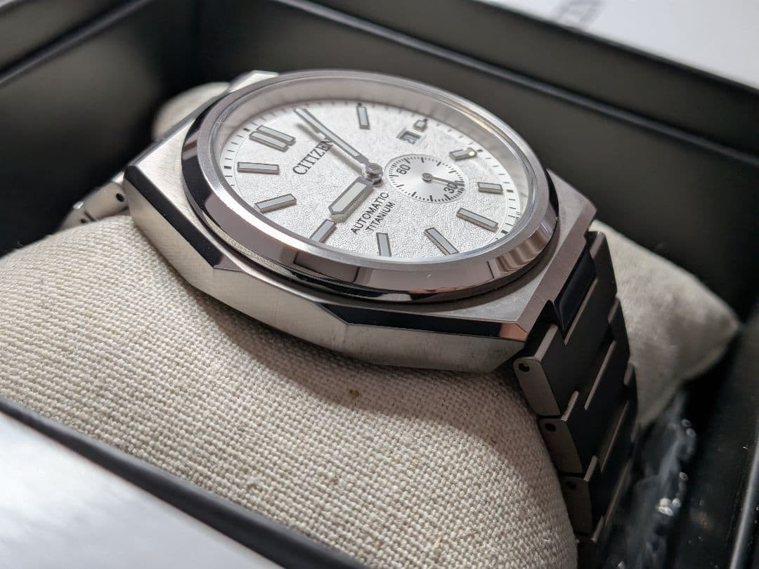 CITIZEN Automatic Watch, Titanium Case, Model NJ0180-80A
