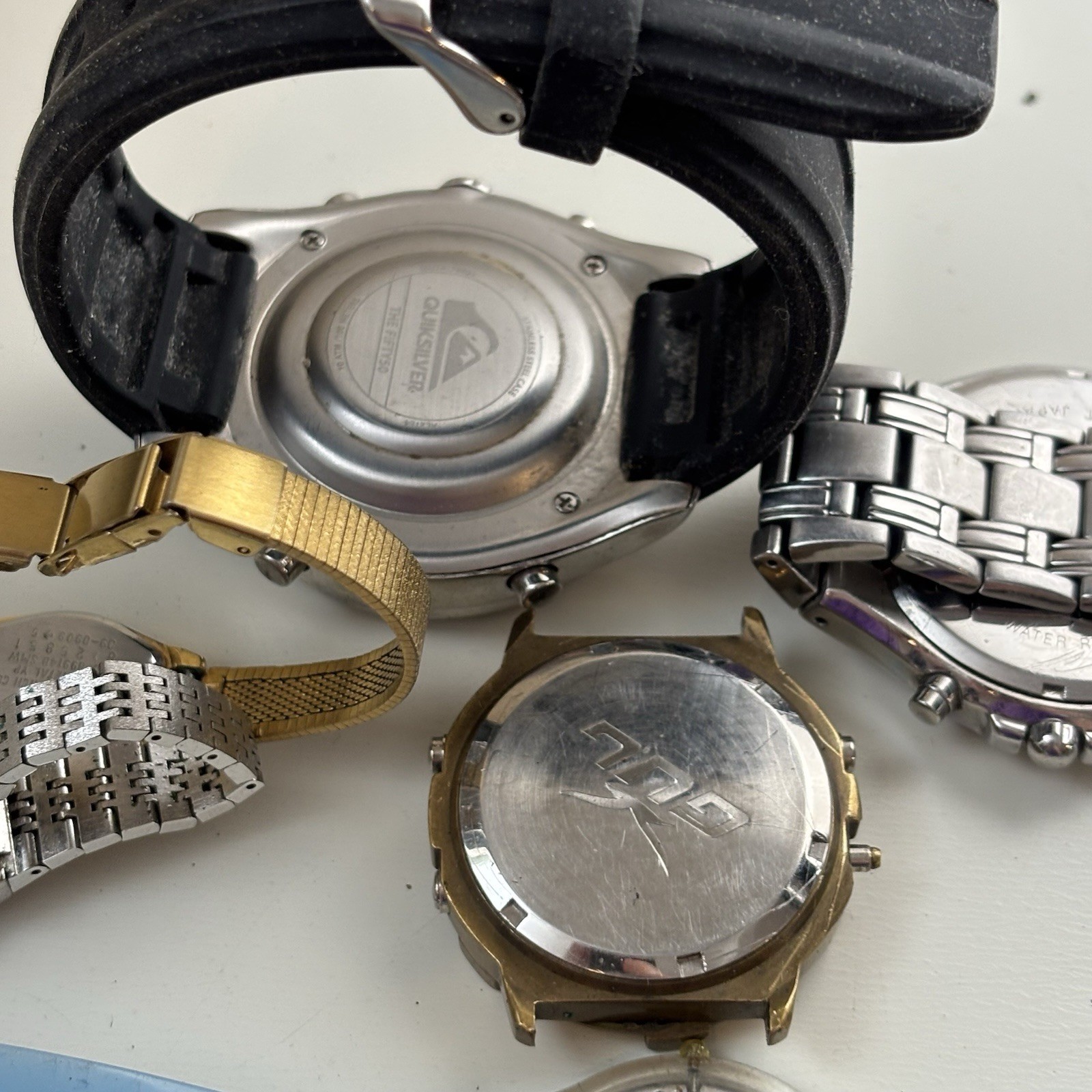 Untested Vintage Quartz Watch Lot – Ted Baker Boccia Citizen Swatch Gul Pulsar