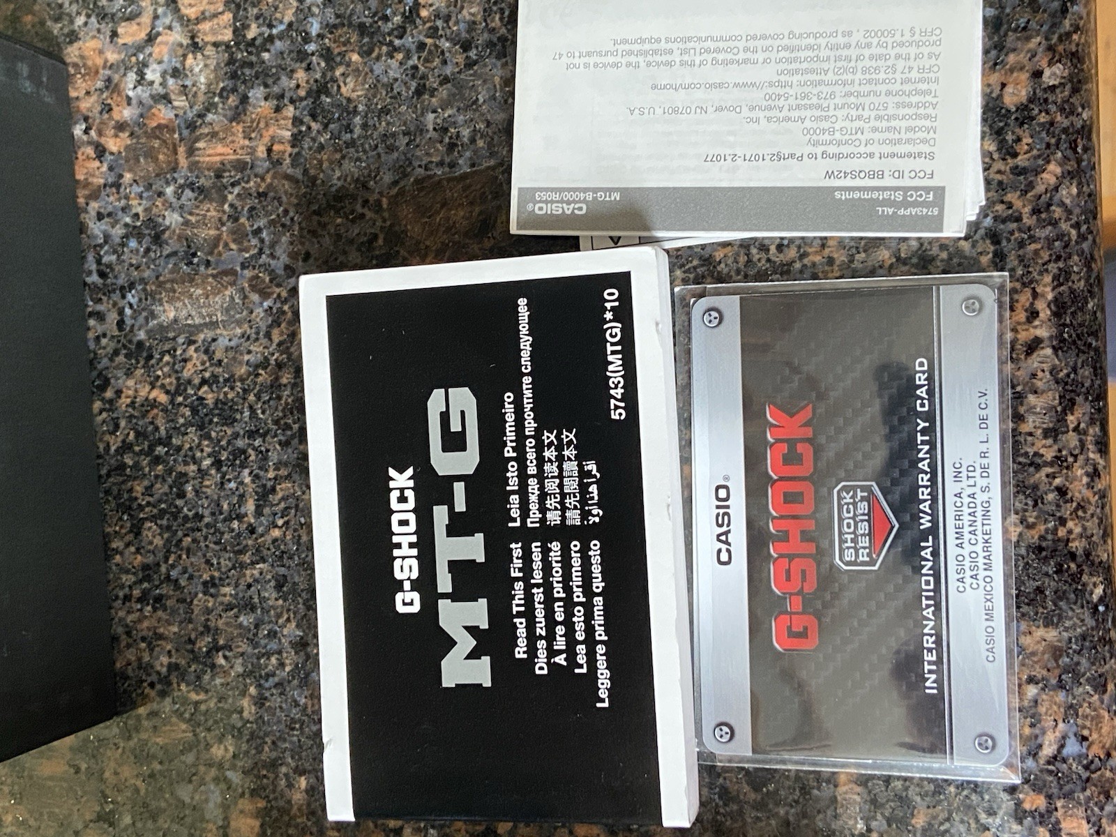 G Shock MTG B4000 1
