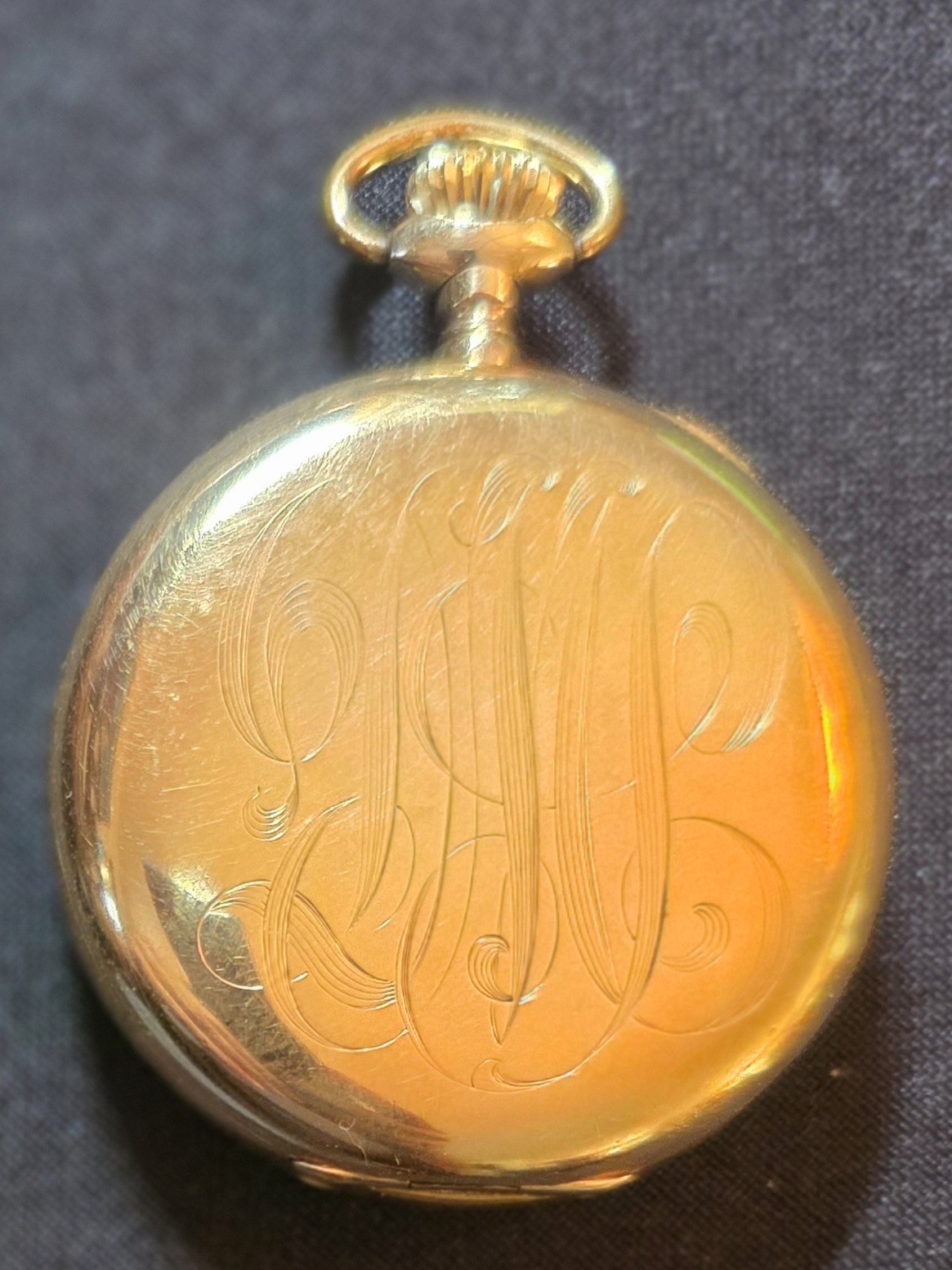 Howard Pocket Watch (Keystone) 16S, 17 J. Keystone / J.Boss 14k Gold Filled Case