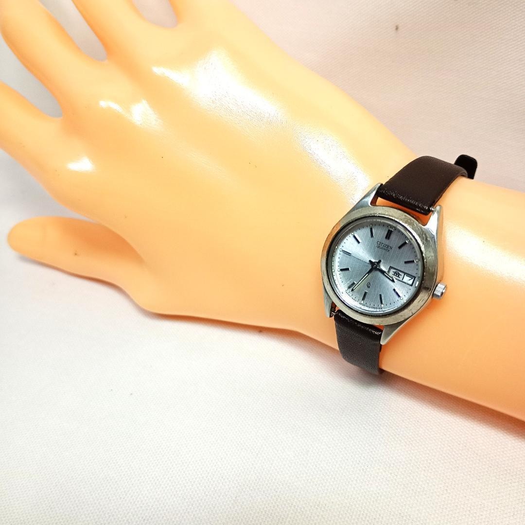 [Working condition, strap replaced] CITIZEN Quartz Watch 6000-S96419
