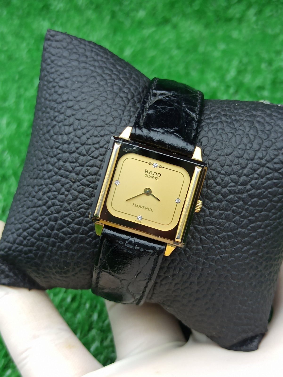 SMALL ! VINTAGE RADO FLORENCE MODEL SLIM WATCH SWISS MADE 90s UNISEX & RARE
